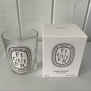Empty Diptyque Figuier Full Size 6.5 oz Candle Jar and Box